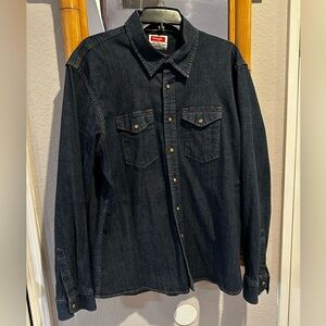 Wrangler Indigo Denim Shirt